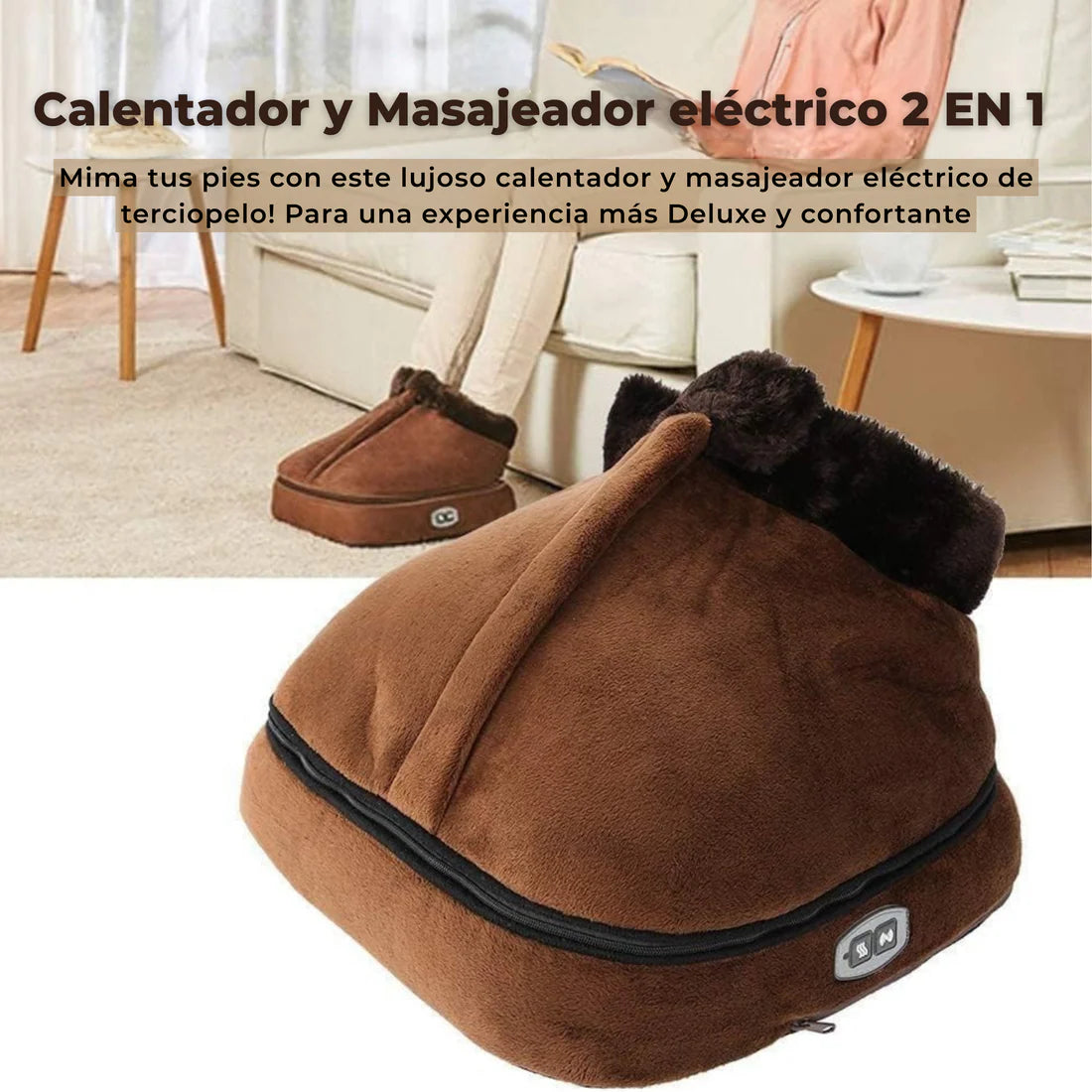 Botas de masaje y calentamiento